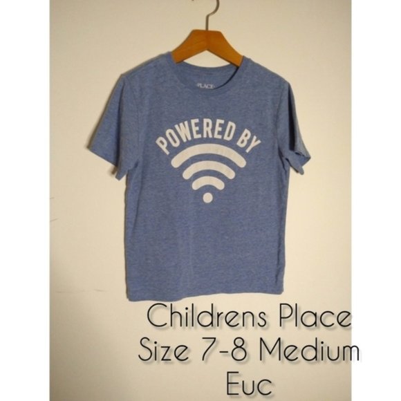 Children's Place Size 7/8 Sky Blue Tee